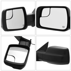 Xingsichuang Ram 1500 left side mirror close-up showing black housing.