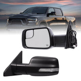 Xingsichuang Ram 1500 left side mirror, front view, reliable replacement for 2019-2025 models.