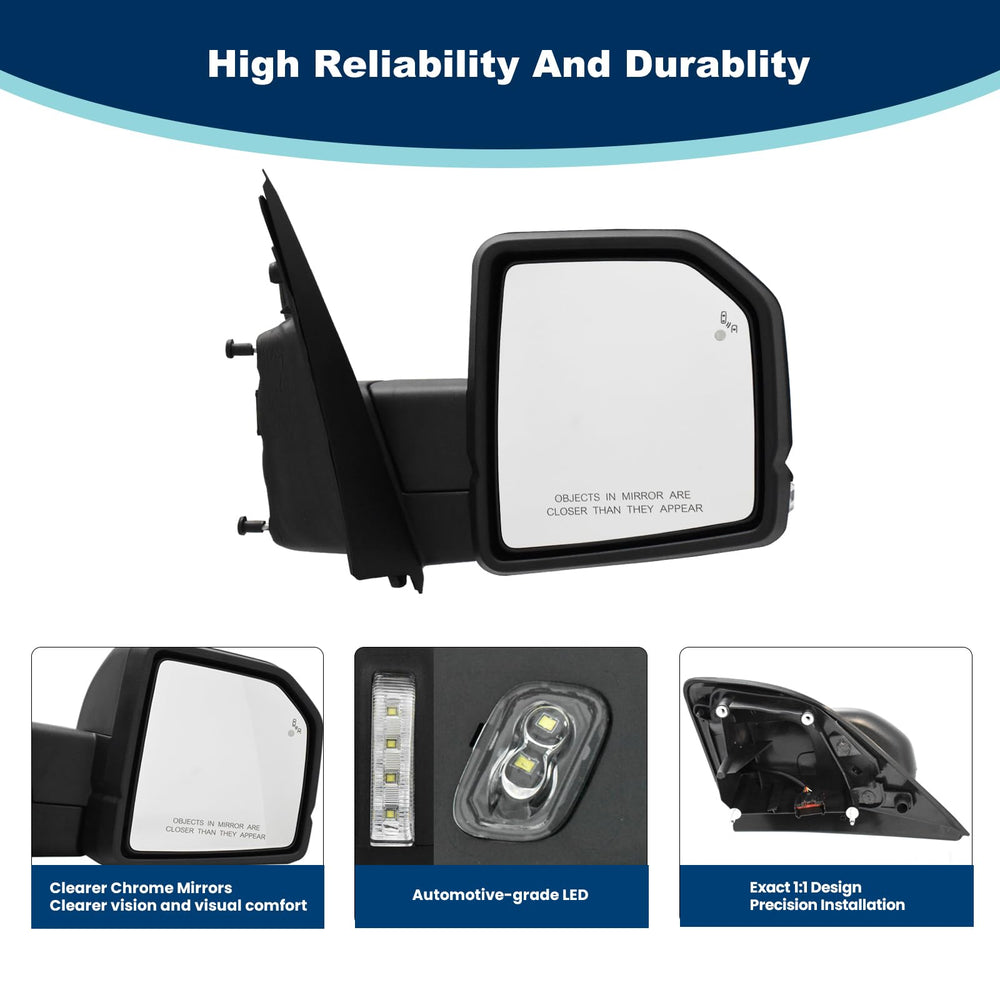 Xingsichuang turn signal mirror enhances signaling to nearby drivers