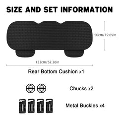 XINGSILUC back seat cover storage pocket close-up with easy access organizer