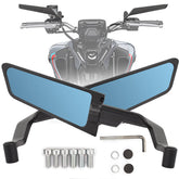 XINGWU large stealth mirror for wider rear visibility on a motorcycle