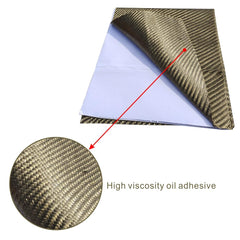 XINPENGLIU carbon-fiber look shield provides stylish protection.