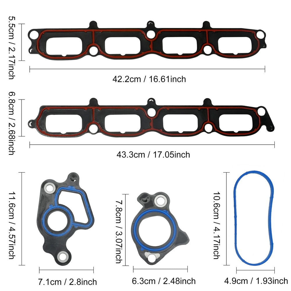 XINSAUTO gasket close-up shows material quality and sealing surface detail