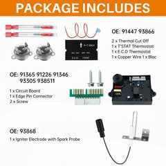 XINSTCO thermostat kit helps regulate water temperature for comfort.