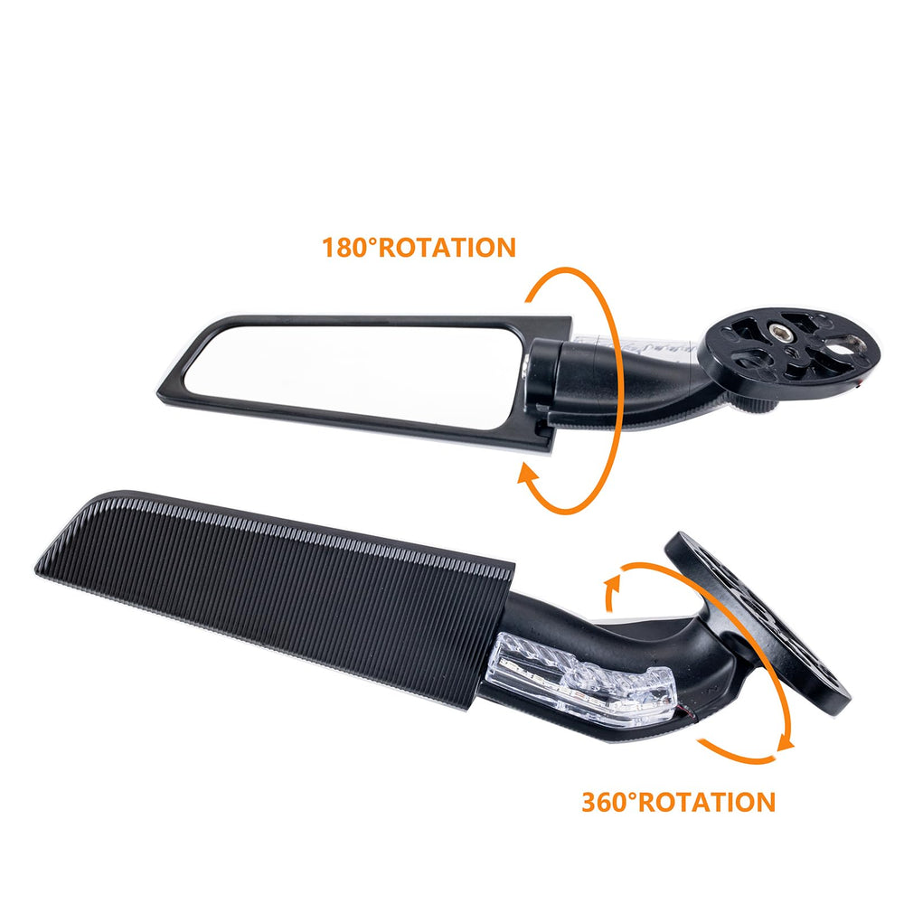 Xintre aluminum alloy bracket provides sturdy mounting for rough roads.