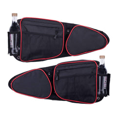 Xintre front door bag left side keeps essentials organized during rides.