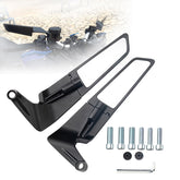 Xintre stealth mirror with double rotation for precise rear visibility.
