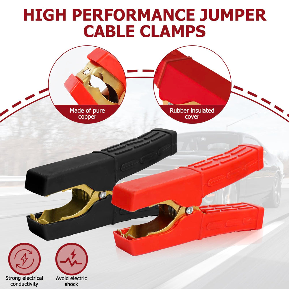 XIOGZAXI black negative clamp delivers strong grip during use.