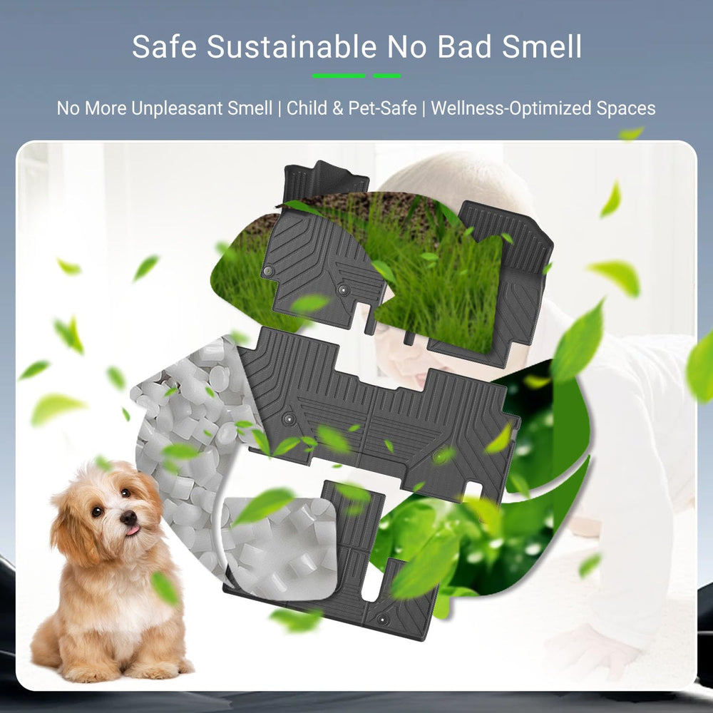 Xipoqix EV9 TPE cargo liner offers waterproof, durable protection and easy cleaning