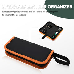 Xislet compact kit storage fits neatly in a glove box or console.