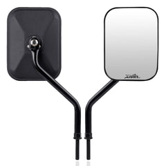 Xislet doorless mirror setup aids safe doors-off driving on trails.