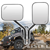 Xislet doorless mirror mount bracket for Jeep offers secure, steady visibility.