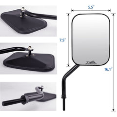 Xislet easy installation with included dual-head wrench simplifies setup.