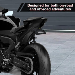 Xitomer aluminum bracket in black coating for durability.