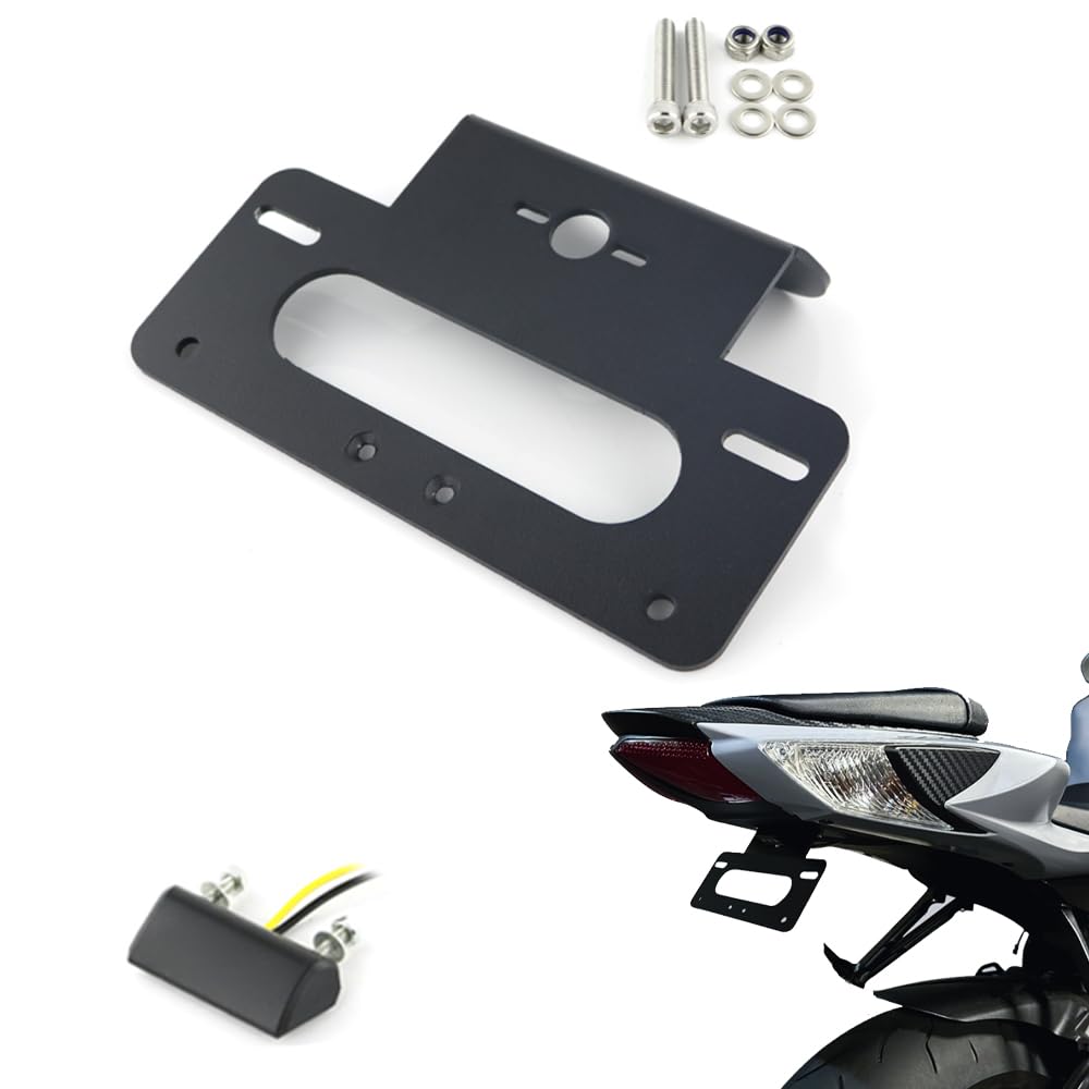 Xitomer fender eliminator for GSXR installs cleanly with a seamless rear look