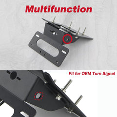Xitomer GROM tail tidy LED light included for license plate visibility.