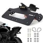 Xitomer tail tidy MT-07 FZ-07 bracket with clean rear profile.