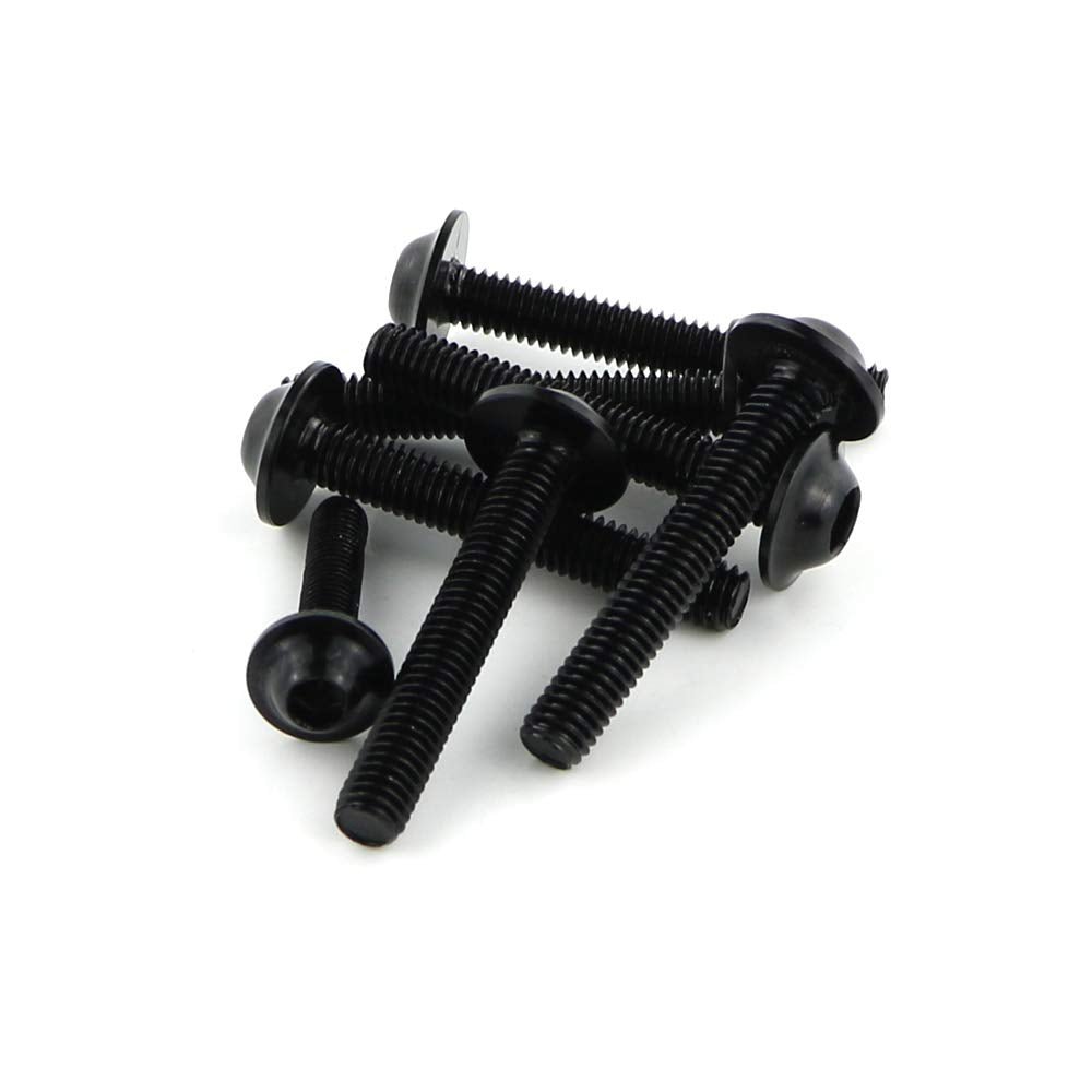 Xitomer M5 bolts, 16mm, adaptable for various fairing components.