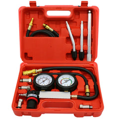 XiTuanYuan cylinder leak-down tester kit overview with case for quick diagnostics.