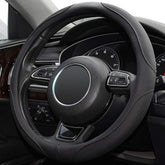 Xizopucy steering wheel cover 14inch top view enhances grip for safer driving