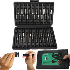 XLWJBES 41-piece pin removal tools with blow-molded case for organized repairs