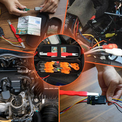 XLWJBES compact portable kit fits in the case for field repairs.