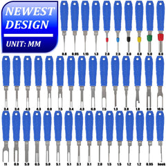 XLWJBES pin removal tools in use for quick connector service.