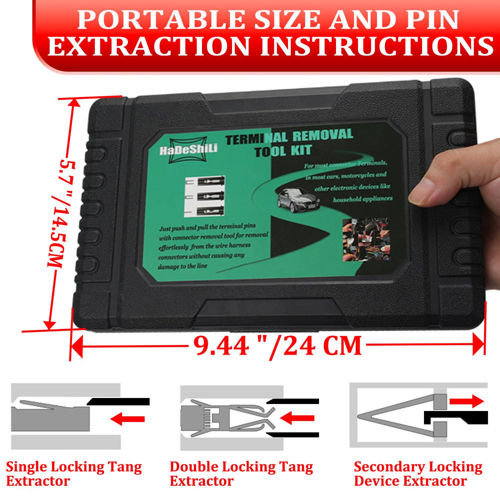 XLWJBES rubber-grip handles enhance grip during connector work