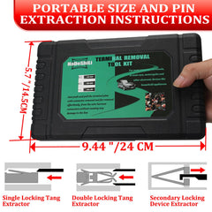 XLWJBES rubber-grip handles enhance grip during connector work