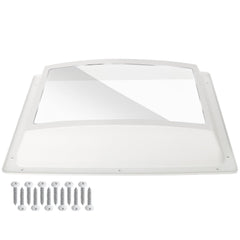 XMK skylight outer dome coating protects interior from UV rays