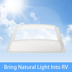 XMK inner dome with screws included simplifies RV replacement.