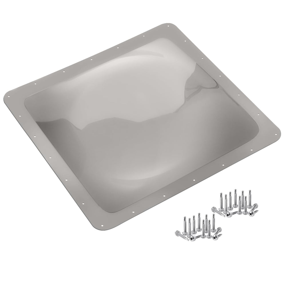 XMK RV skylight replacement outer dome 26x26 lets daylight enter while protecting interior.