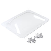 XMK skylight cover front view for 18x26 outer size on 14x22 RV skylights