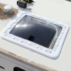XMK dark blue skylight cover option adds style and shading