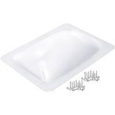 XMK skylight outer dome white lets in daylight while weather-protecting interiors