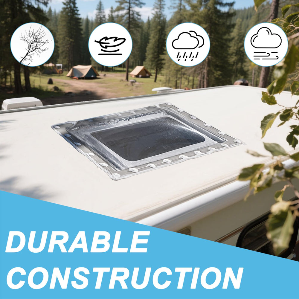 XMK polycarbonate skylight with UV protection shields interior from sun damage.