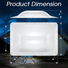 XMK skylight UV protection coating shields RV interior from sun damage