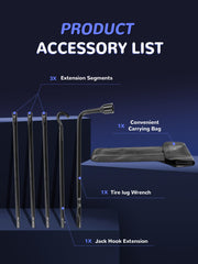 Xongjojo alloy steel construction ensures strength and durability.