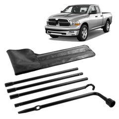 Xongjojo spare tire tool kit for Ram 1500, ready for roadside changes.