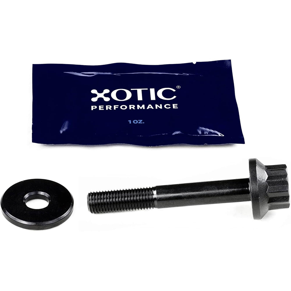 Bolt made of 8740 chrome-plated steel with chrome finish for durability