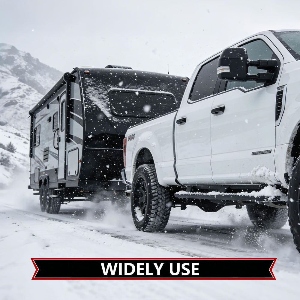 XPE raw steel finish resists corrosion for outdoor towing projects.