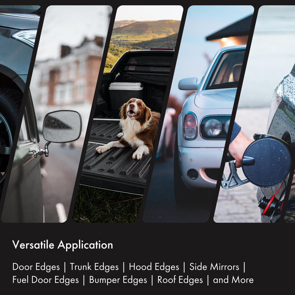 Close-up of 8 mil self-healing film with glossy finish