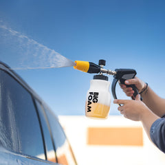 XPEL Foam Soap safe for paint and ceramic coatings, reducing micro-scratch risk.