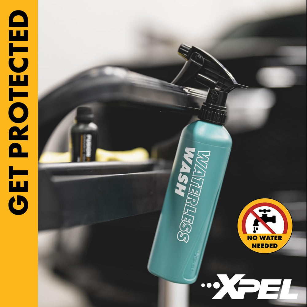 XPEL SiO₂ Waterless Wash safe use on ceramic coatings and PPF.