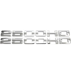 XPERTCELL 2500HD badge front view highlights chrome finish and enhanced exterior styling.