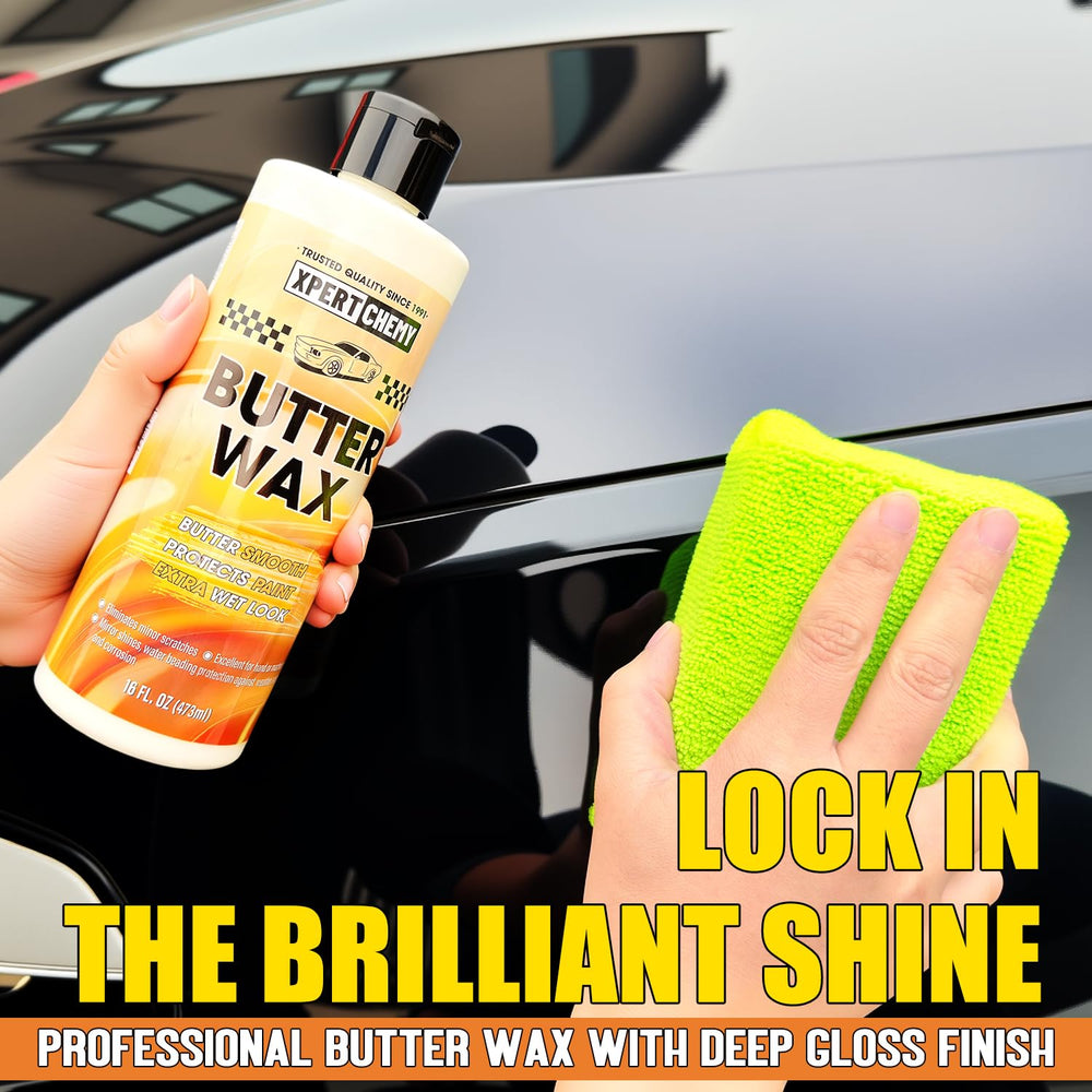 XPERTCHEMY Butter Wet Wax shows vibrant color with buttery smooth application