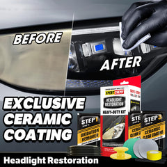 Ceramic coating wipes seal UV protection for long-lasting shine