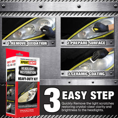 Oxidation remover wipes clear haze for brighter beams