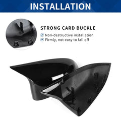 XPHAZZ mirror cap pair, installation-ready upgrade for BMW SUVs.