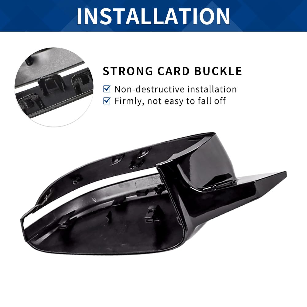 XPHAZZ side mirror cover pair, ready-to-install packaging for both sides